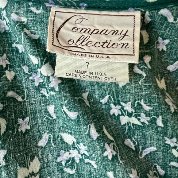 Vintage Top & Skirt Matching Set Contemporary Collection Size 7 - Picture 8 of 10